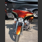 Wide Open Custom Motorcycle Fairings For Harley-Davidson Road King Custom Bikes